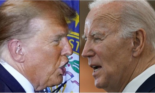 Biden's open taunt at Trump